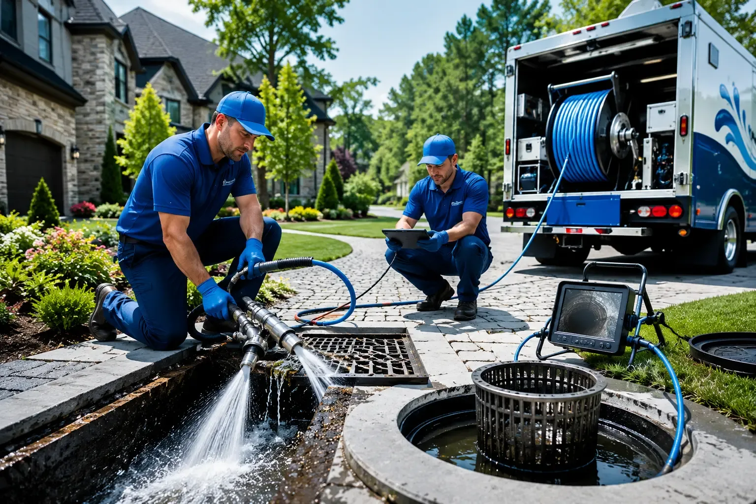 Local outdoor drain cleaning professionals in Woodville, AL